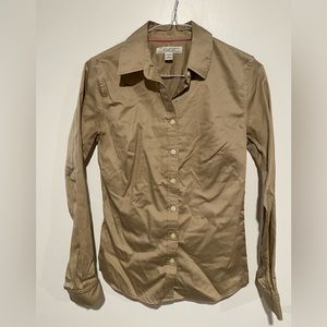 Gold Banana Republic Button Up